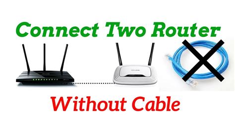 Dec 19, 2022 &0183;&32;So remember to avoid doing so as well. . How to connect one router to another without cable